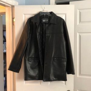 Men’s leather jacket
